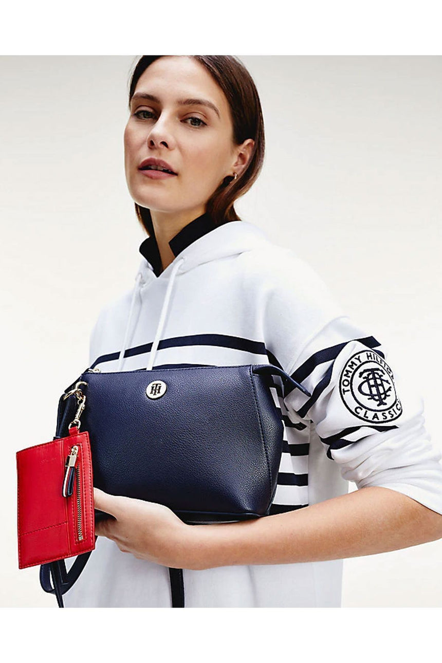 Tommy Hilfiger Charming Cross CJM Çapraz Askılı Kadın Çantası Sky Captain