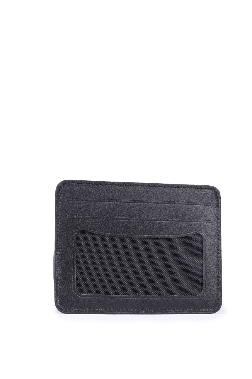 U.s Polo Assn Metal Logo Baskılı Erkek Kartlık Siyah