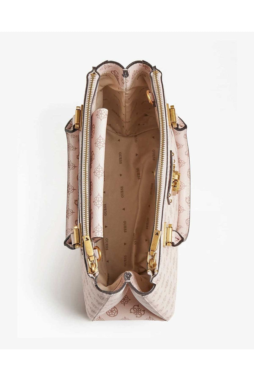 Guess Centre Stage Status Satchel Kadın Çantası Shell Logo