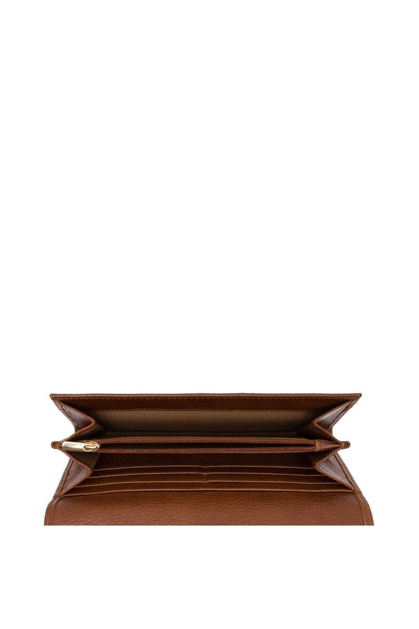 Isola Selly Kadın Hakiki Deri Cüzdan Taba