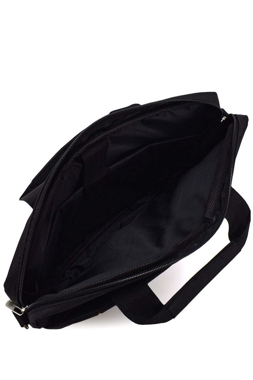 Cambridge Polo Club Kumaş Evrak Çantası Orta Boy Siyah