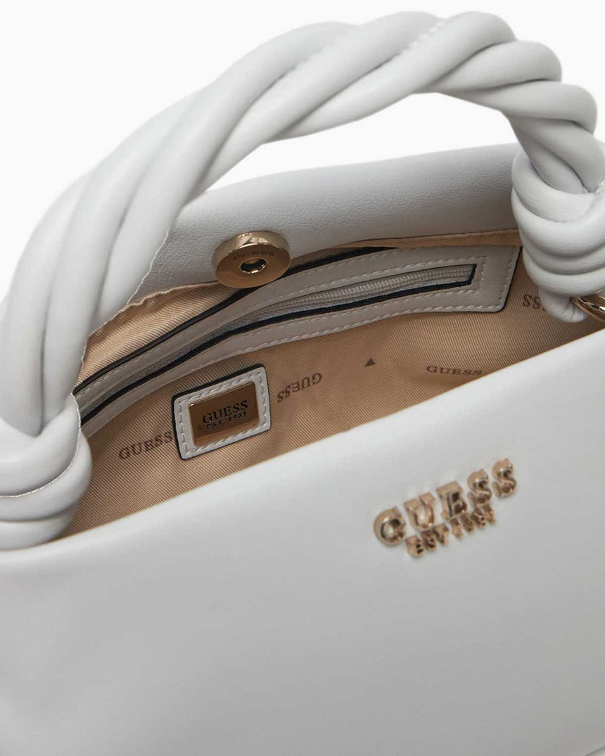 Guess Sansa Top Handle El Çantası White