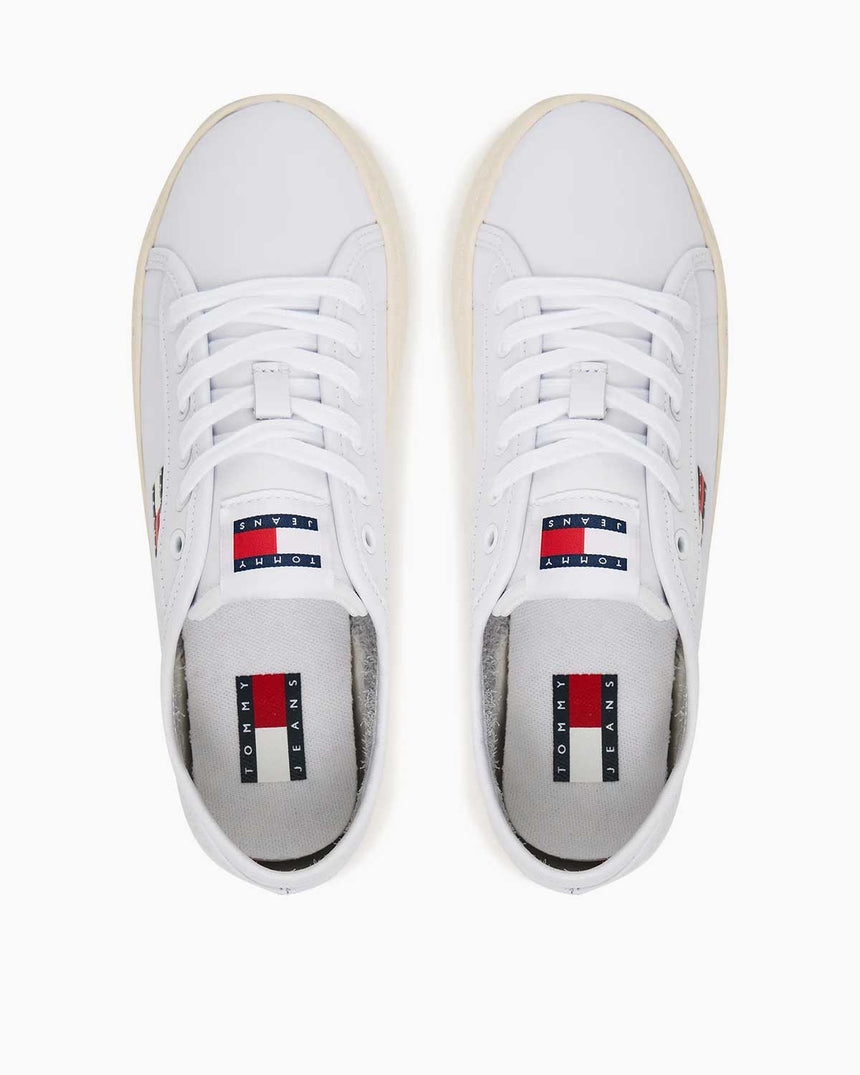 Tommy Hilfiger Gillian Ultra Hafif Kadın Kort Sneaker White