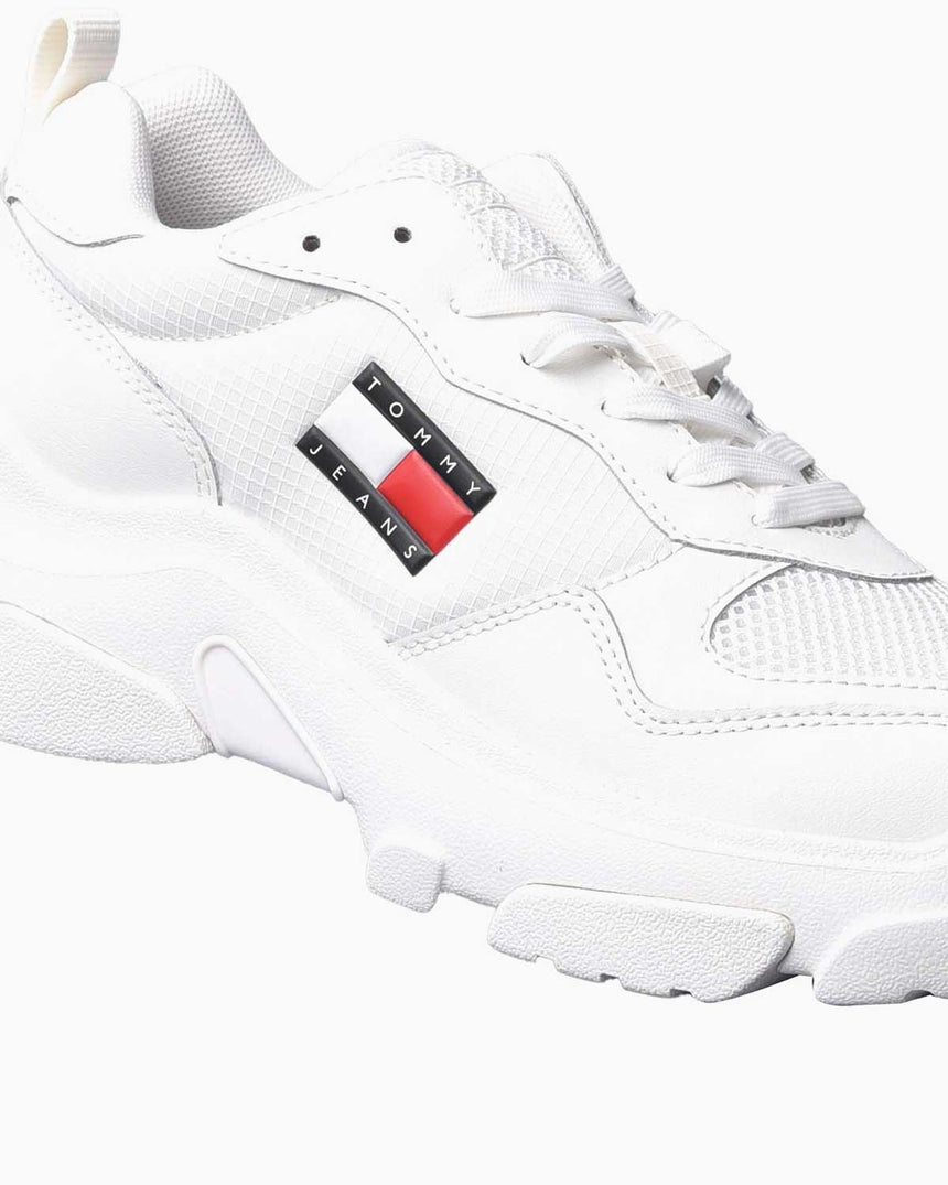 Tommy Hilfiger Lightweight Runner Low Top Sneakers White