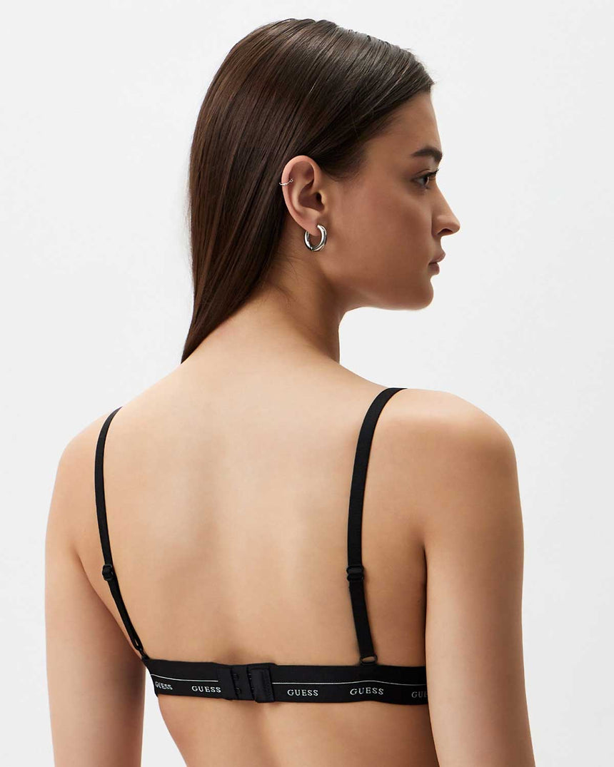 Guess Jane Kadın Üçgen Sütyen Jet Black A996