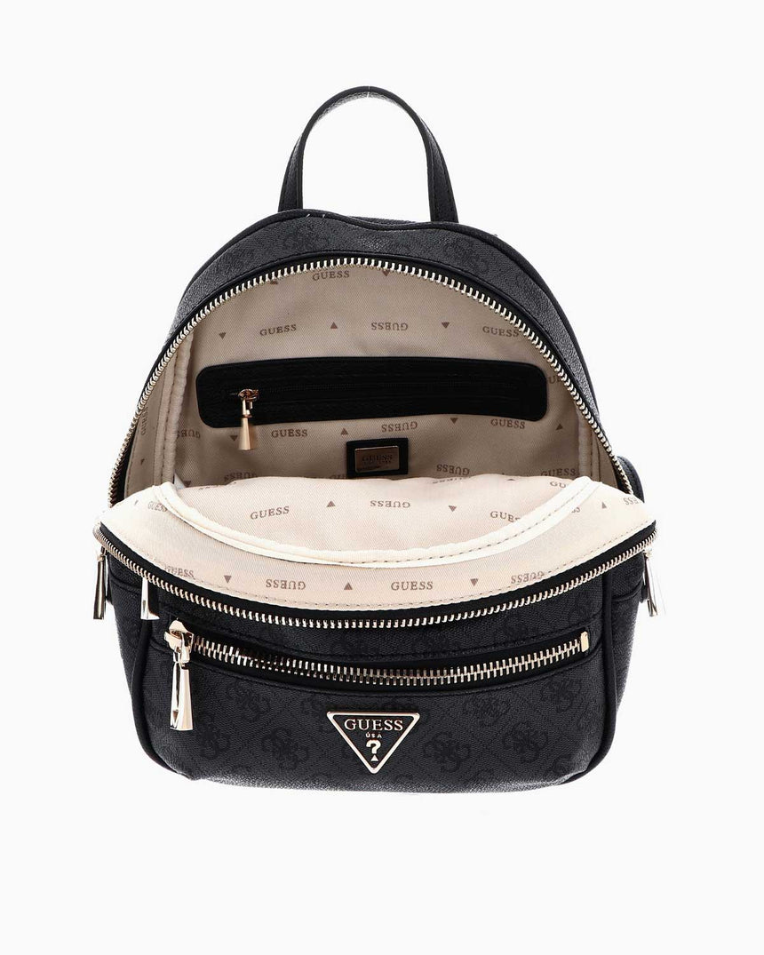 Guess Manhattan Logolu Sırt Çantası Coal Logo