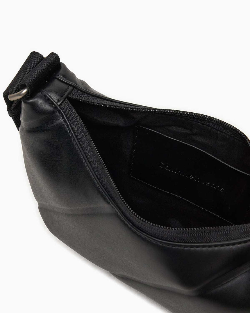 Calvin Klein Quilted Crossover Çapraz Askılı Çanta Black