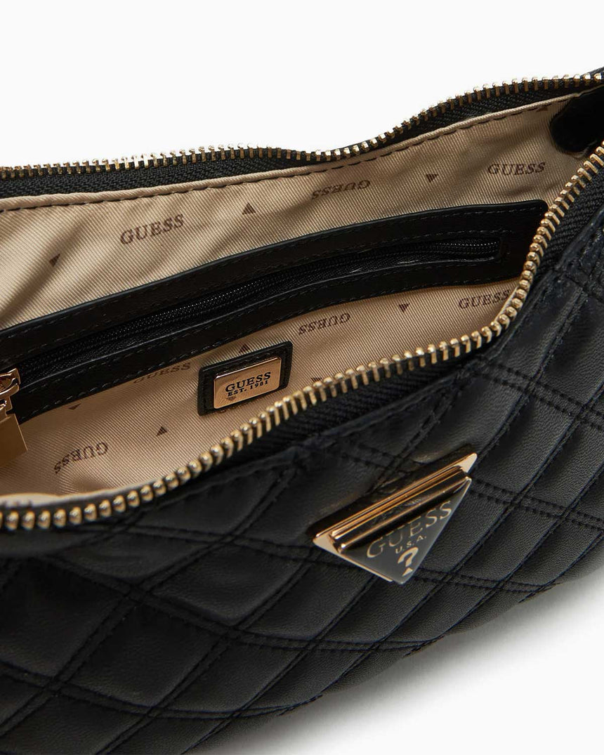 Guess Giully Zincir Detaylı Omuz Çantası Black