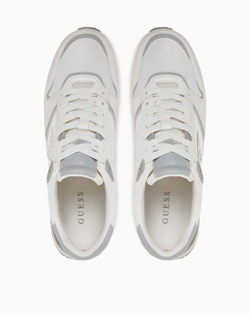 Guess Island Logolu Sneaker White/Light/Grey