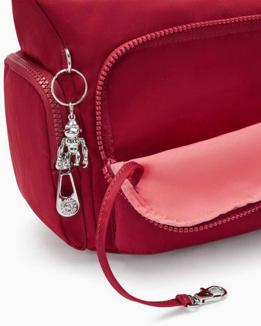 Kipling Gabbie S Basic Elevated Çapraz Askılı Çanta Red Wine