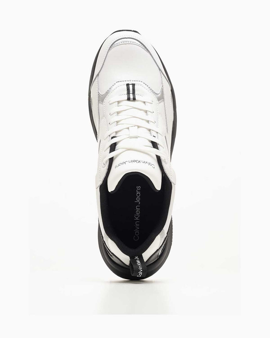 Calvin Klein Retro Tennis Low Sneakers Bright White/Black