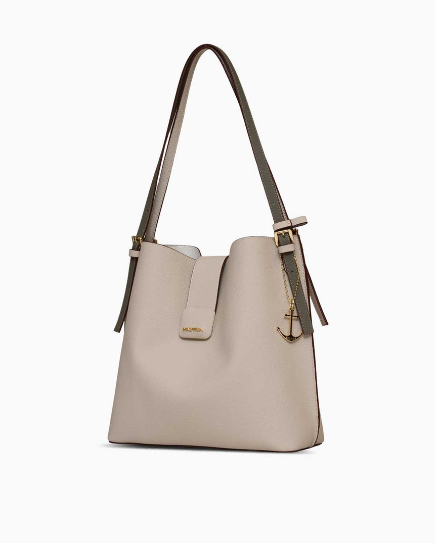 Nautica Ladies Logolu Omuz Çantası Taş