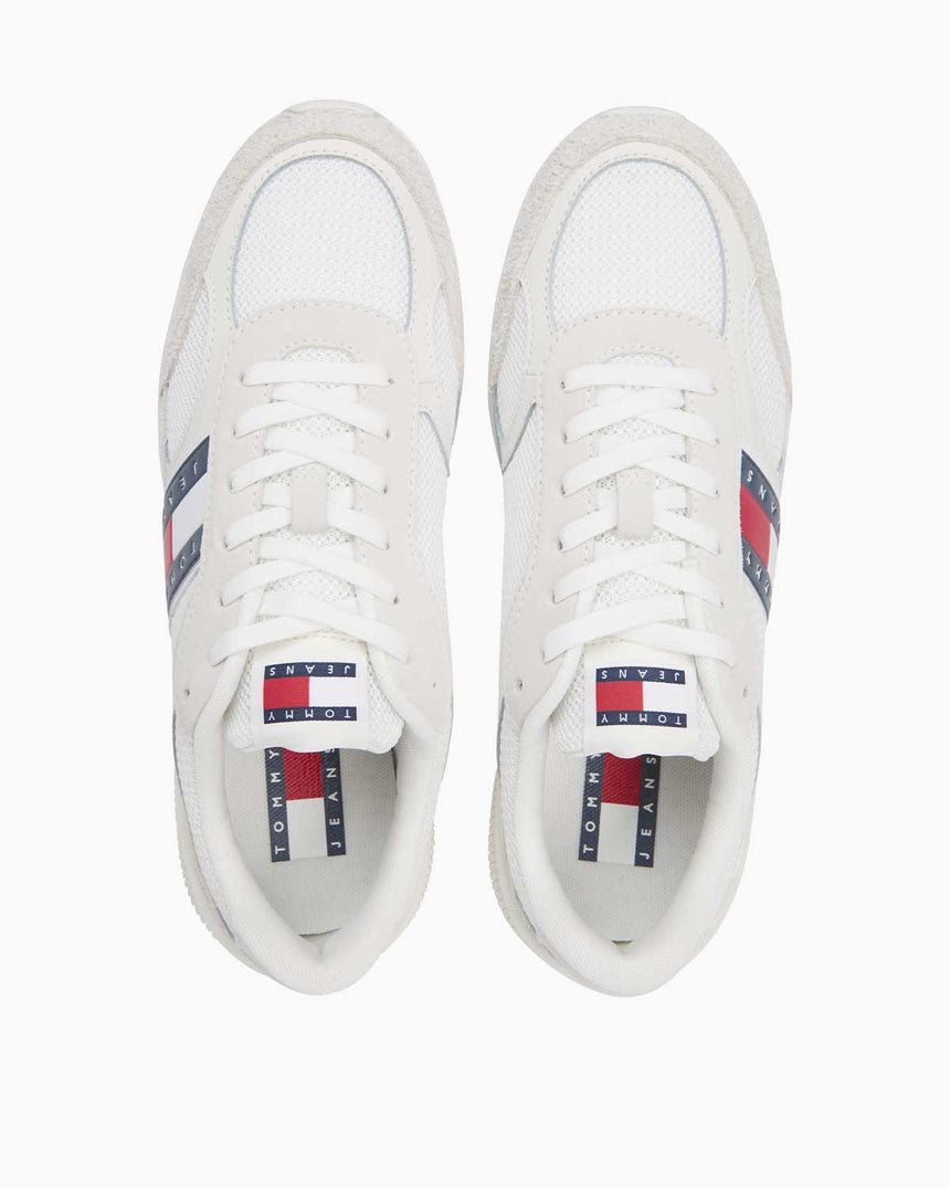 Tommy Jeans Techinal Runner Sneaker Ecru