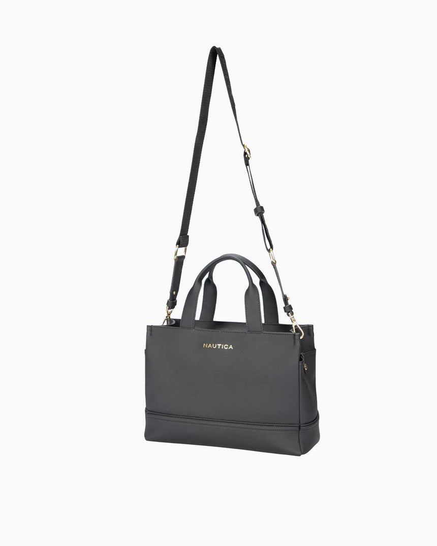 Nautica Logolu El Çantası Siyah