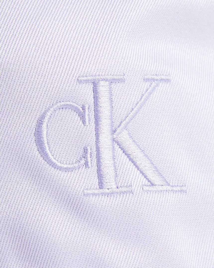 Calvin Klein Monogram Embro Bucket Hat Şapka Purple