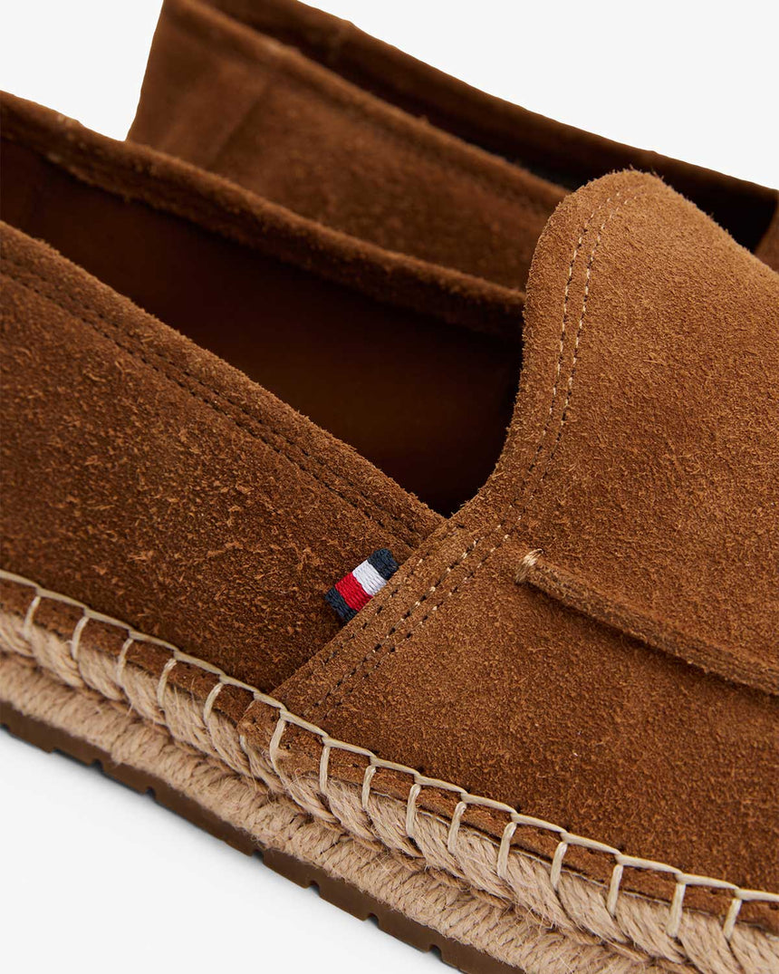 Tommy Hilfiger Flex Espadrilles Süet Ayakkabı Coconut Grove