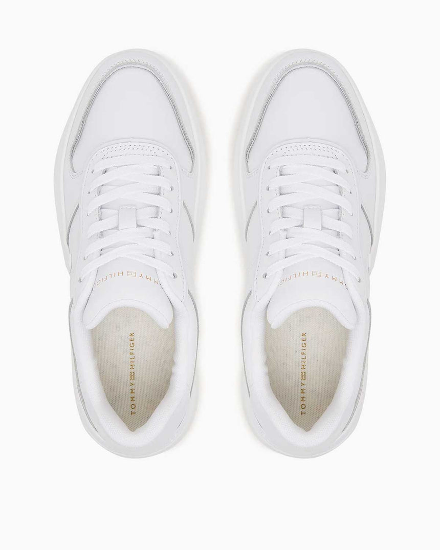 Tommy Hilfiger Estefania Patent Platform Kadın Sneaker White
