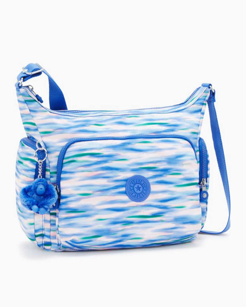 Kipling Gabbie Basic Omuz Çantası Diluted Blue