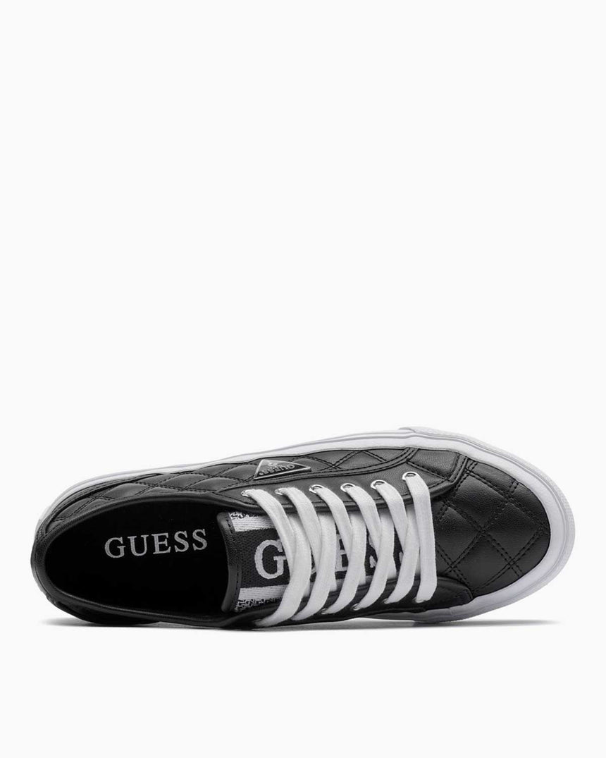 Guess Kapitone Bağcıklı Sneaker Black