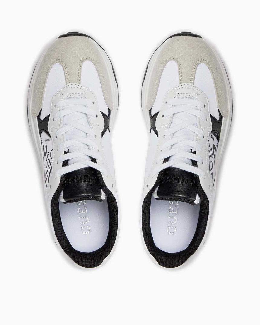 Guess Calebb4 Kalın Topuklu Sneaker White Blue