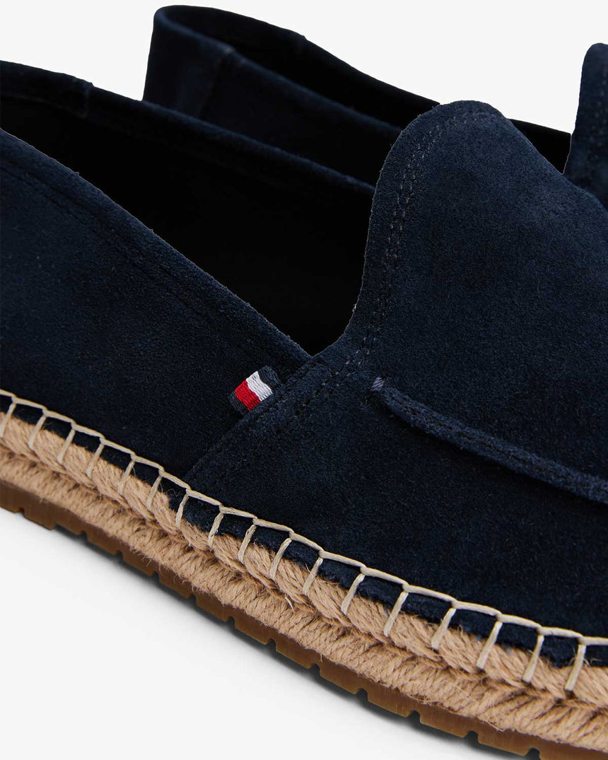 Tommy Hilfiger Flex Espadrilles Süet Ayakkabı Desert Sky