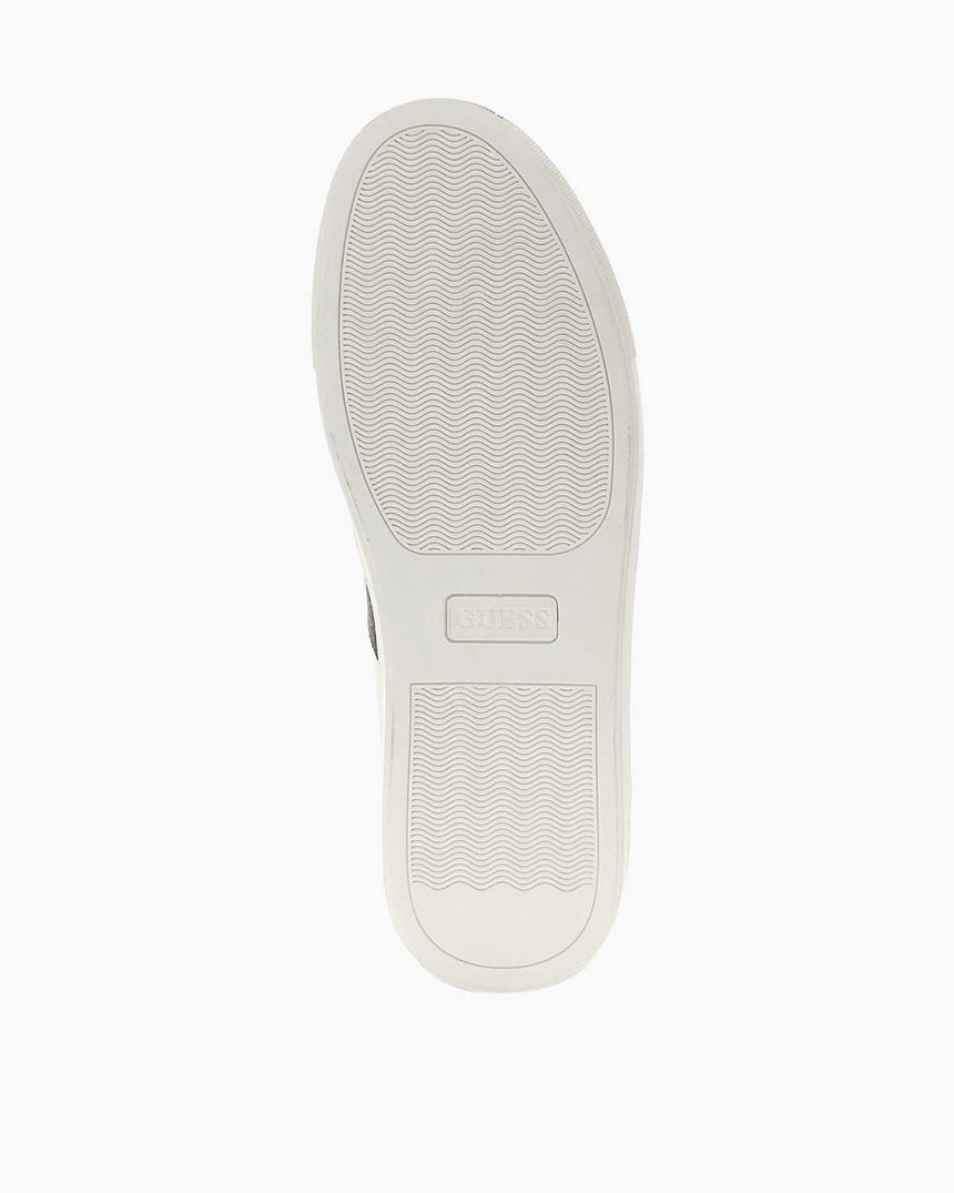 Guess Todi Monogram Detaylı Sneaker White Black