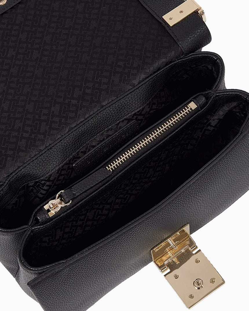 Tommy Hilfiger Kadın Her Med Çapraz Askılı Çanta Black