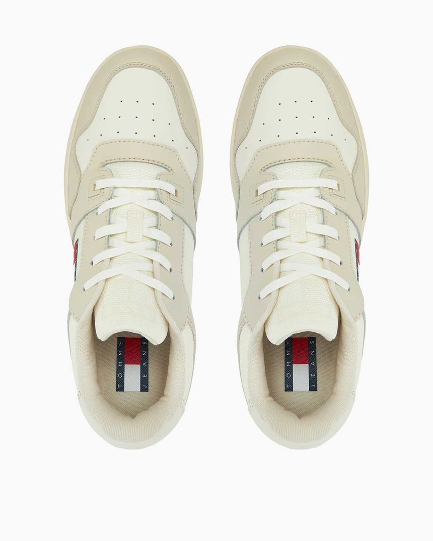 Tommy Hilfiger Retro Basket Low Top Sneakers Ivory