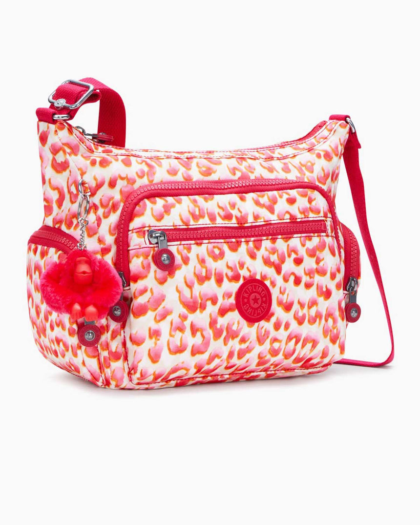 Kipling Gabbie S Kadın Omuz Çantası Latin Cheetah