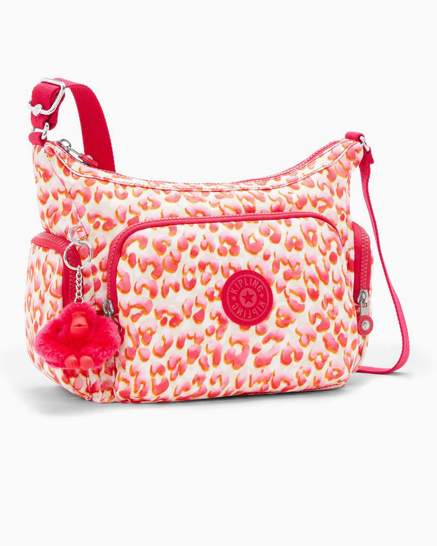 Kipling Gabbie S Basic Omuz Çantası Latin Cheetah