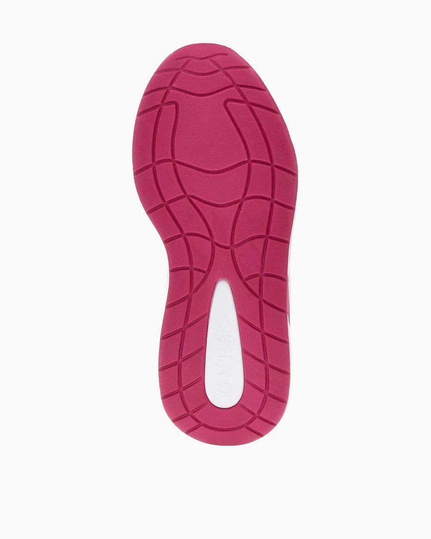 Guess Gaxtin Logolu Sneaker White Fuchsia