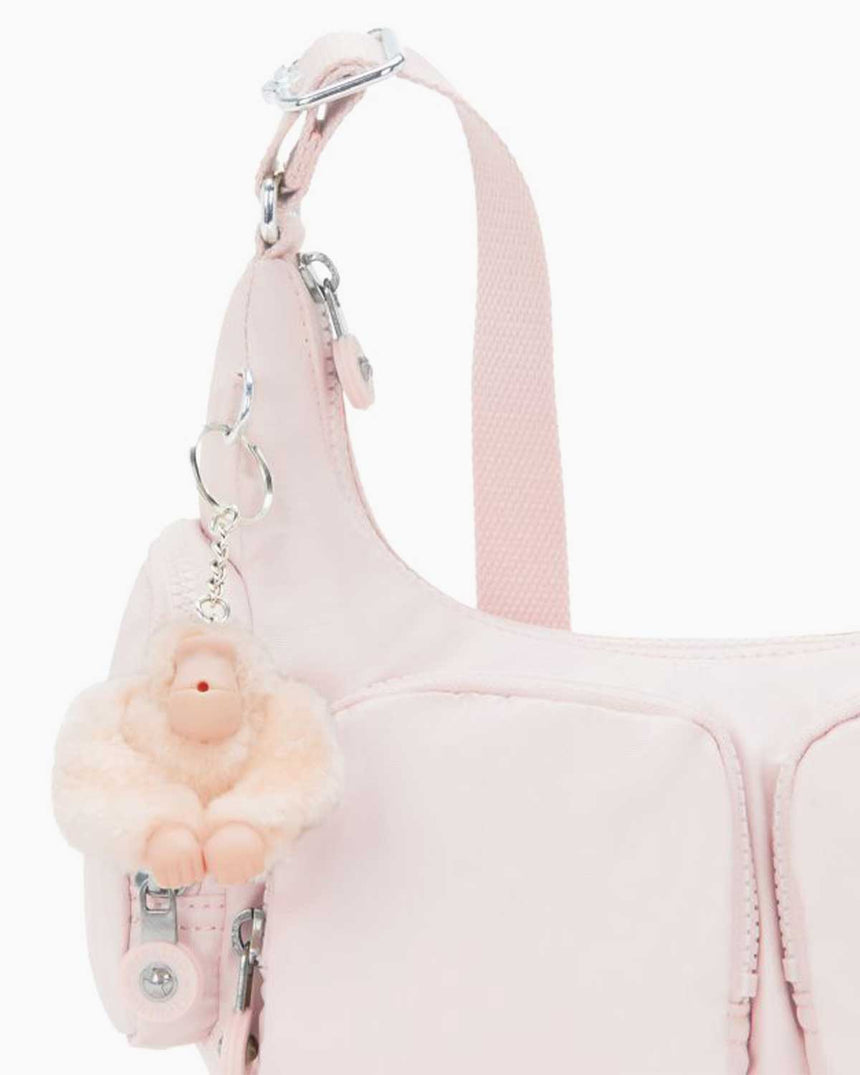 Kipling Rikka S Basic Plus Çapraz Askılı Çanta Pink Shine