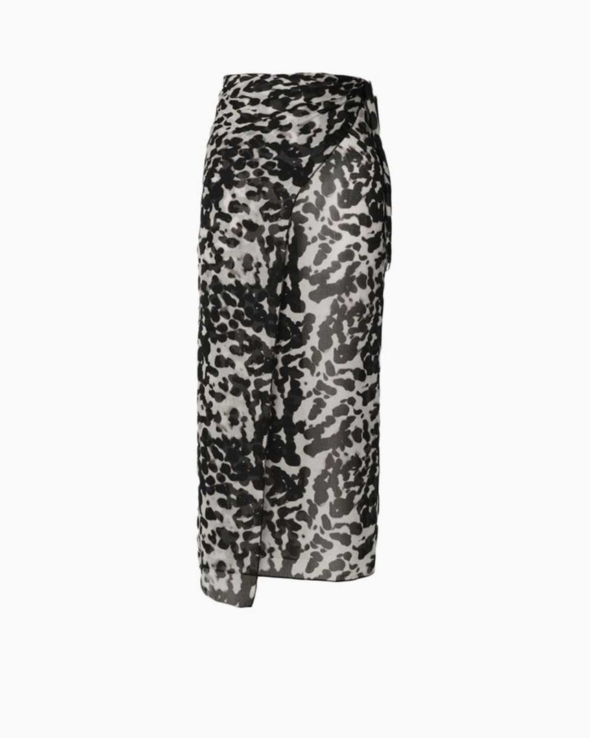 Calvin Klein Print Desenli Pareo Black