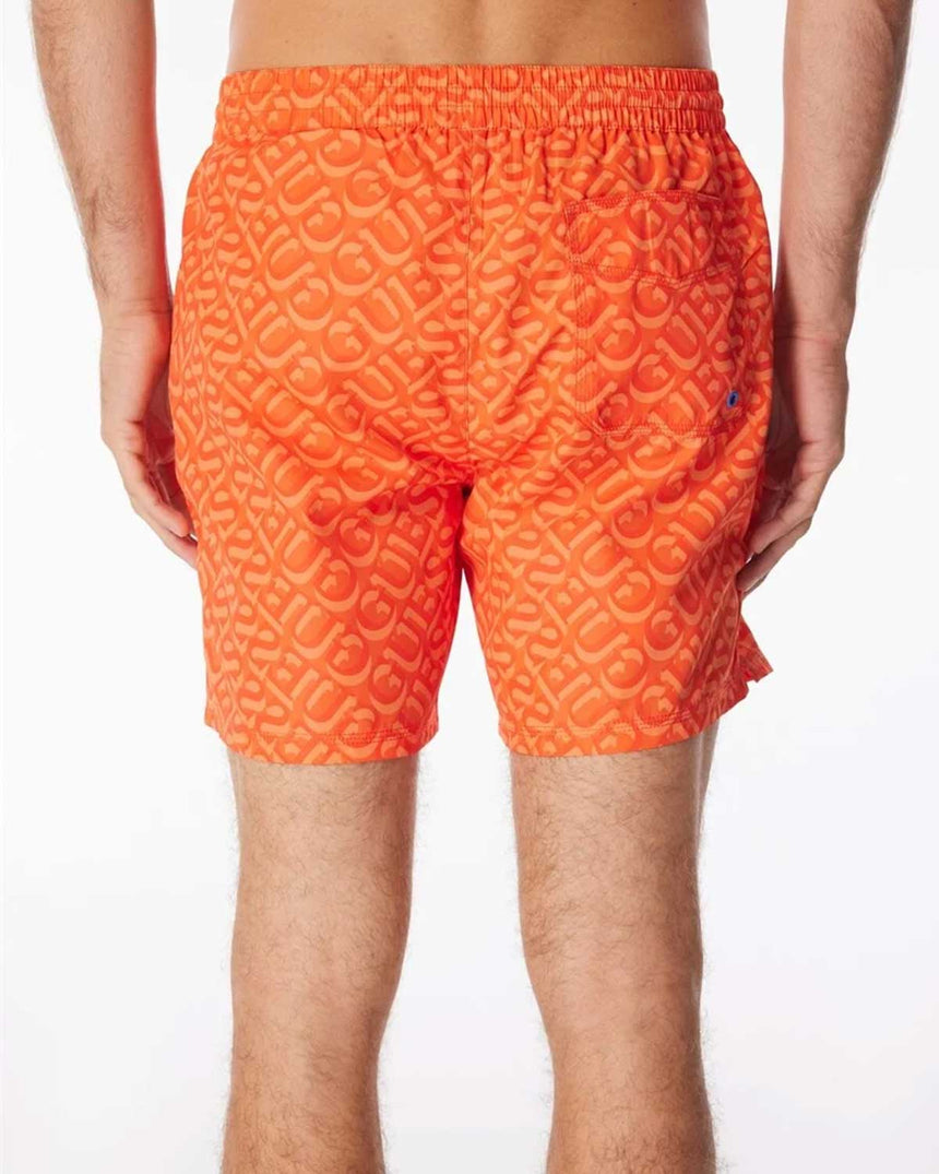 Guess Swimtrunk Bottoms Deniz Şortu Orange
