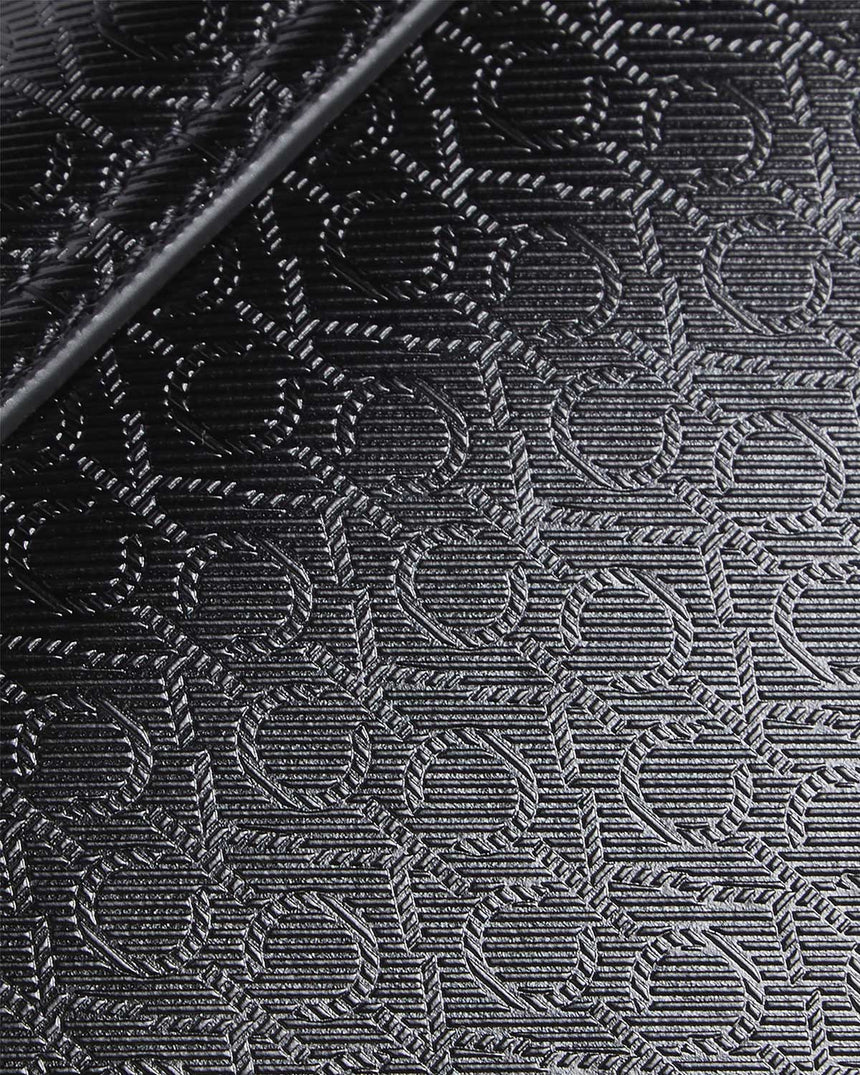 Calvin Klein Must Convertible Shoulder Bag Mono Omuz Çantası Classic Mono Black