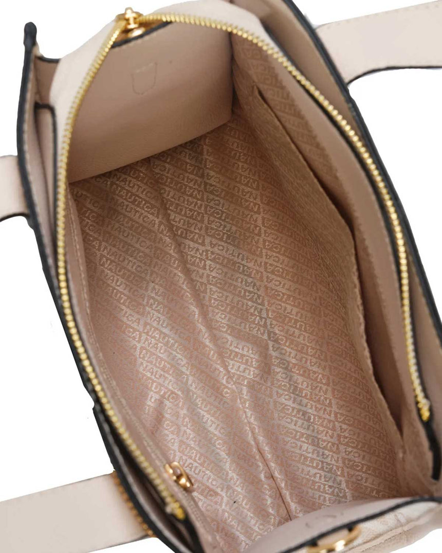 Nautica Çapraz Askılı Çanta Krem