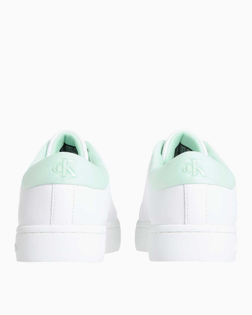 Calvin Klein Jeans Classic Cupsole Low Top Sneakers Bright White/Moonlight Jade
