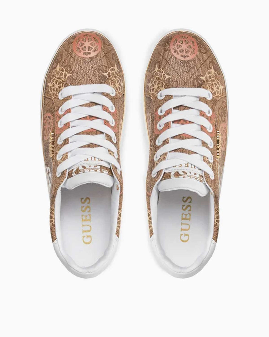 Guess Beckie Logolu Sneaker Multi Brown