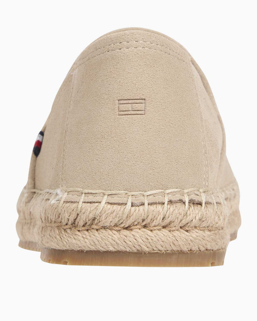Tommy Hilfiger Flex Espadrilles Süet Ayakkabı Beige
