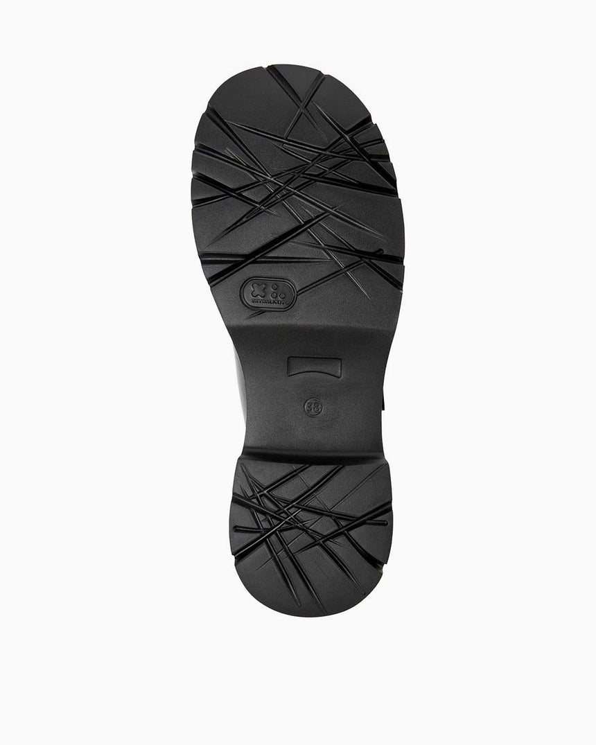 Camper Mary Jane Deri Ayakkabı Siyah