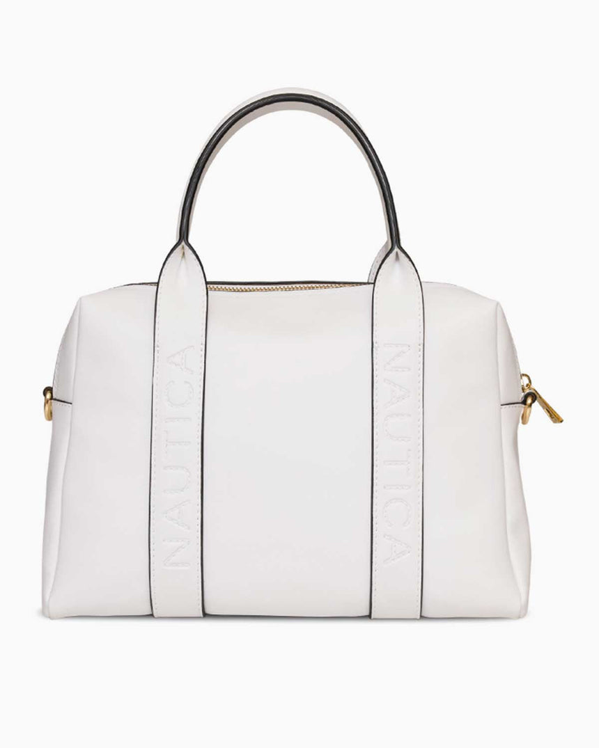 Nautica Logolu El Çantası Beyaz