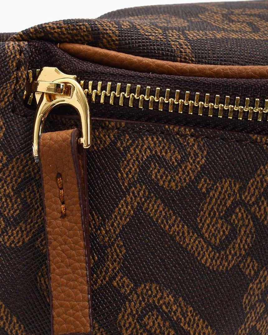 Us Polo Assn Kadın Bel Çantası Kahve-Taba