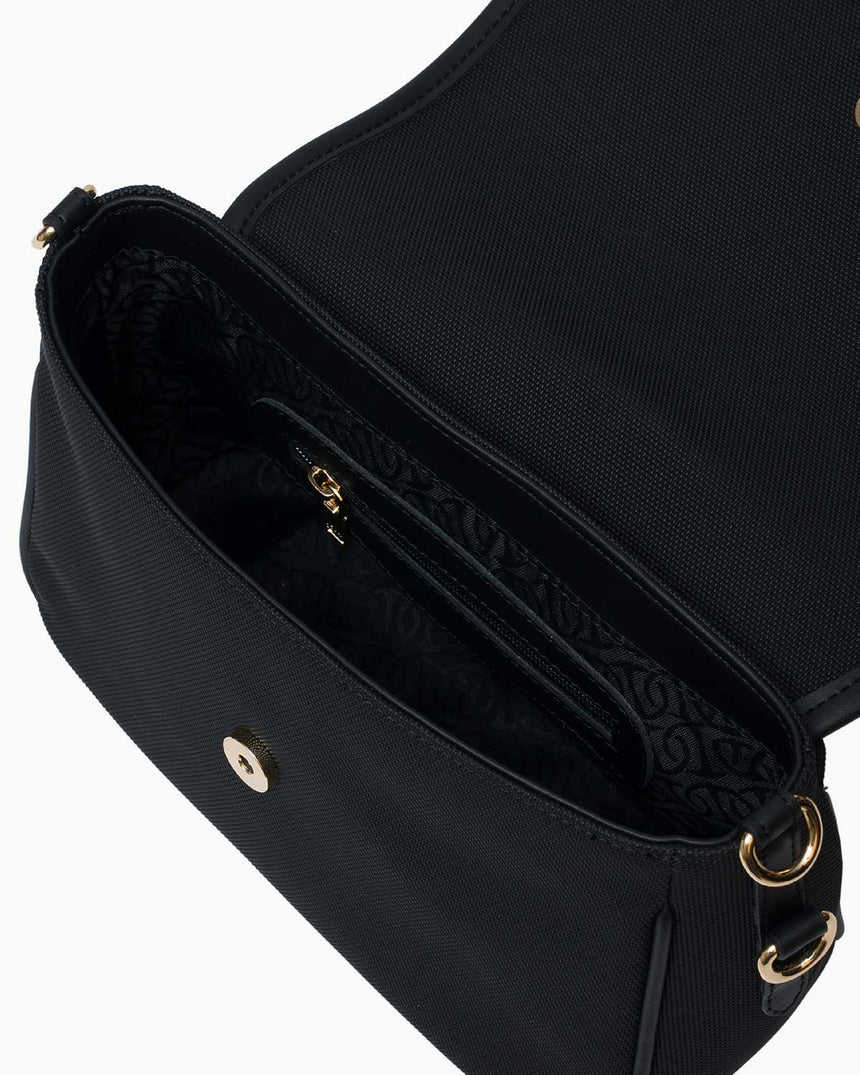 Us Polo Assn Logo Detaylı Çıkarılabilir Askılı El Çantası Siyah