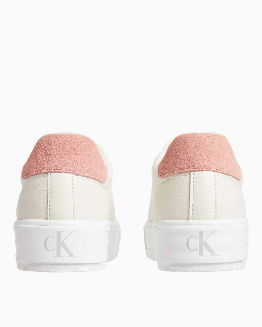 Calvin Klein Bold Flatform Sneaker Creamy White/Rose Tan/Blue Surf