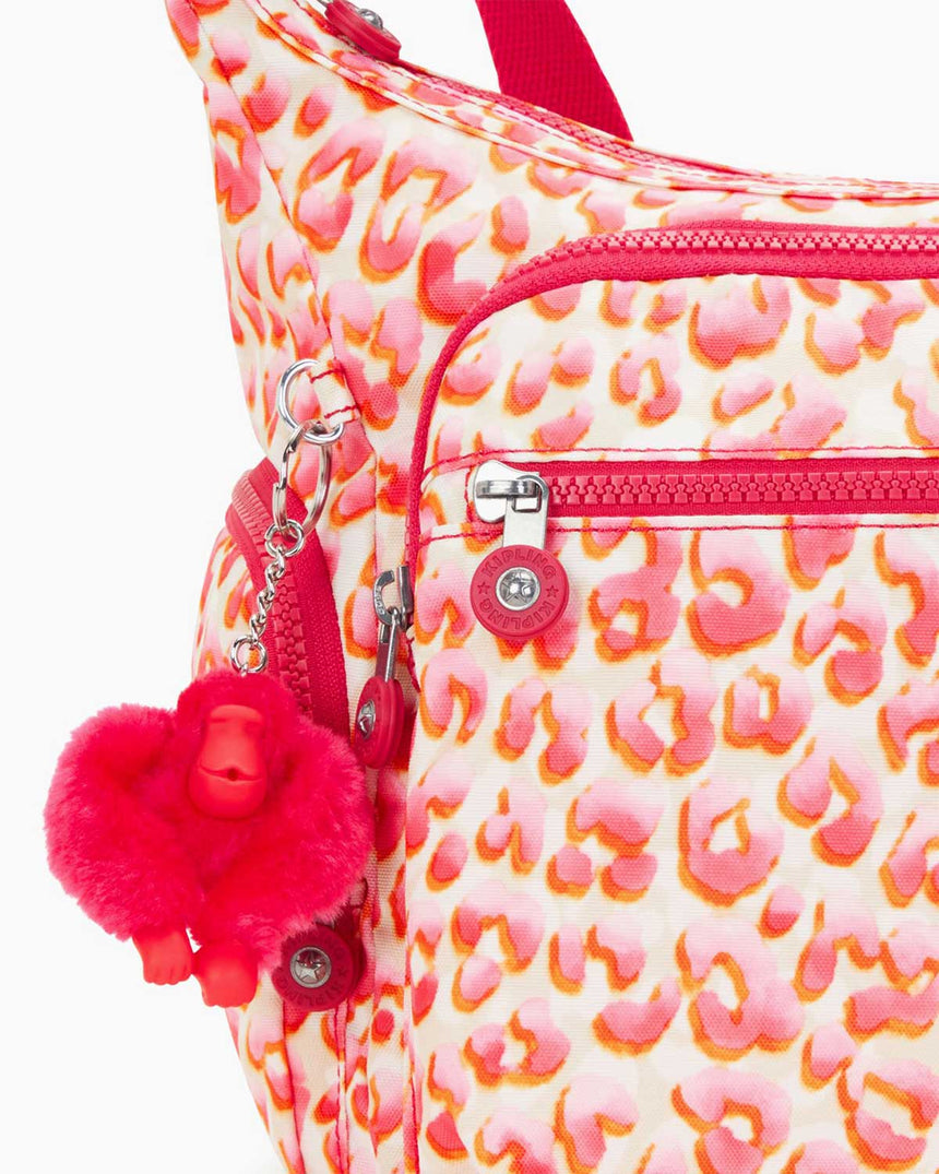 Kipling Gabbie Çapraz Askılı Kadın Çantası Latin Cheetah