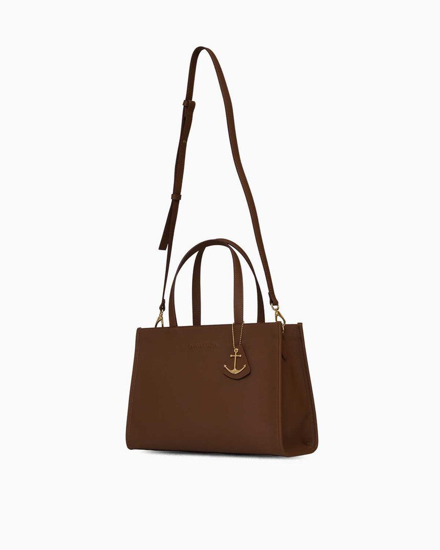 Nautica Ladies Logolu Çanta Açık Kahve