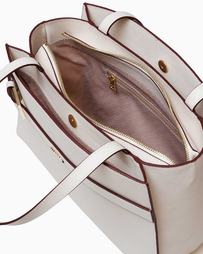 Nautica Ladies Omuz Çantası Ekru