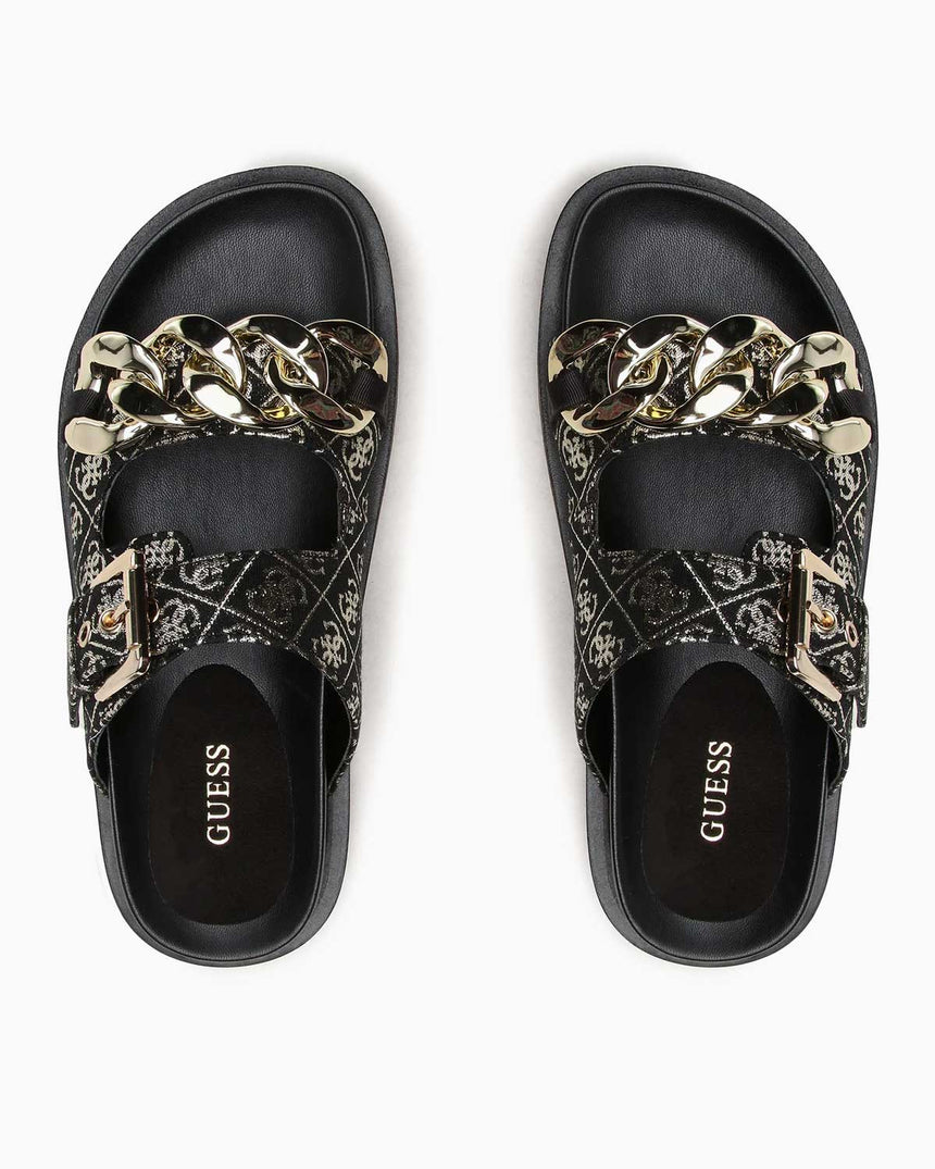 Guess Footwear Dress Kadın Sandalet Black Platino