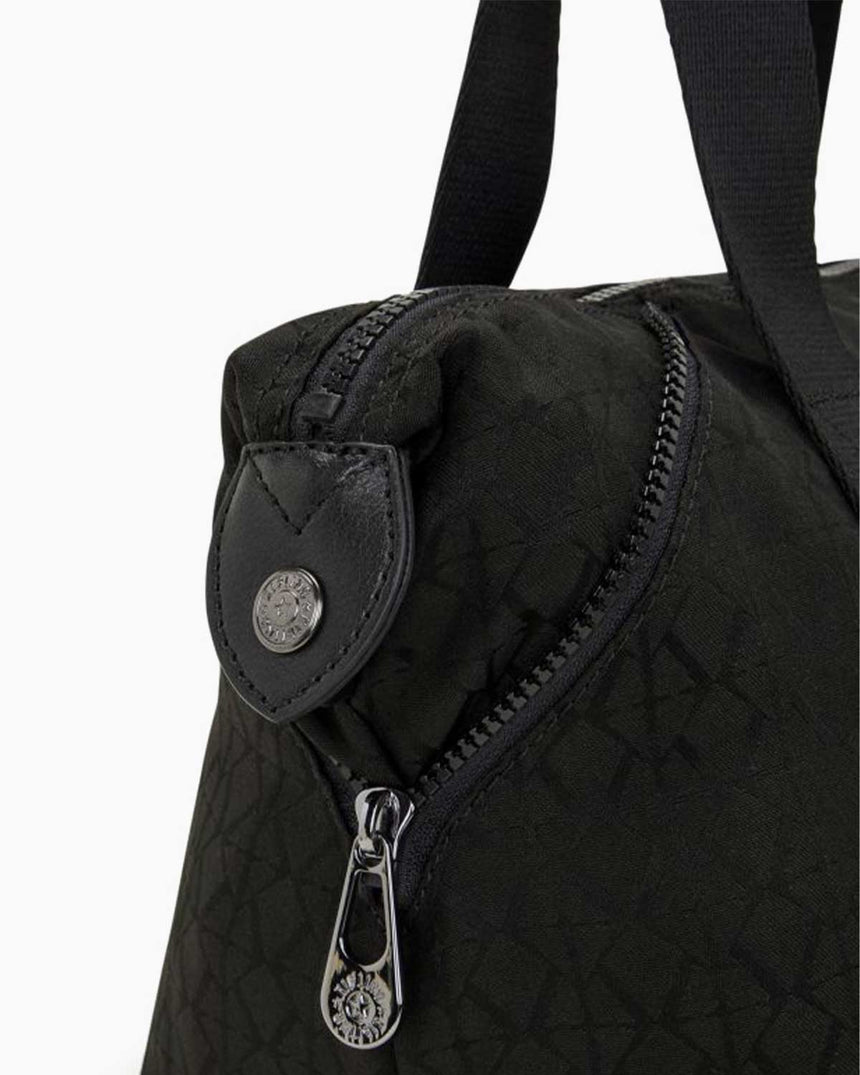 Kipling Art Mini Omuz Çantası BLACK SIGNATURE JQ