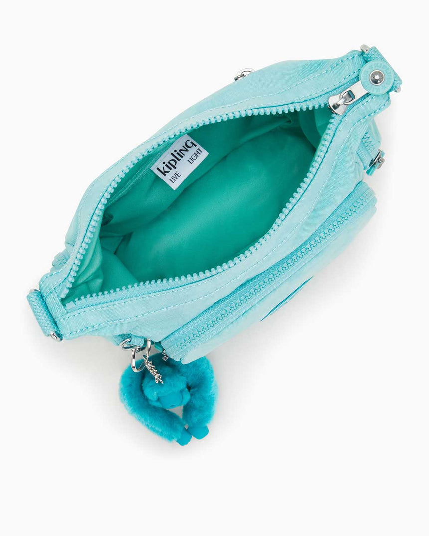 Kipling Gabbie Mini Çapraz Askılı Kadın Çantası Deepest Aqua